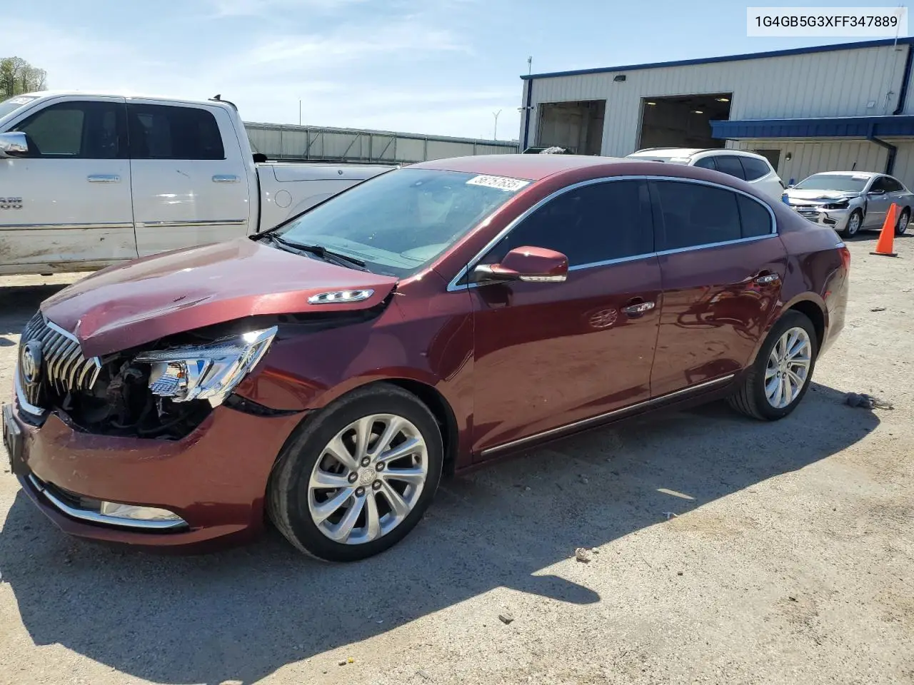 2015 Buick Lacrosse VIN: 1G4GB5G3XFF347889 Lot: 56757635