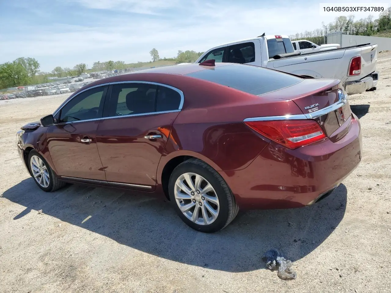 2015 Buick Lacrosse VIN: 1G4GB5G3XFF347889 Lot: 56757635