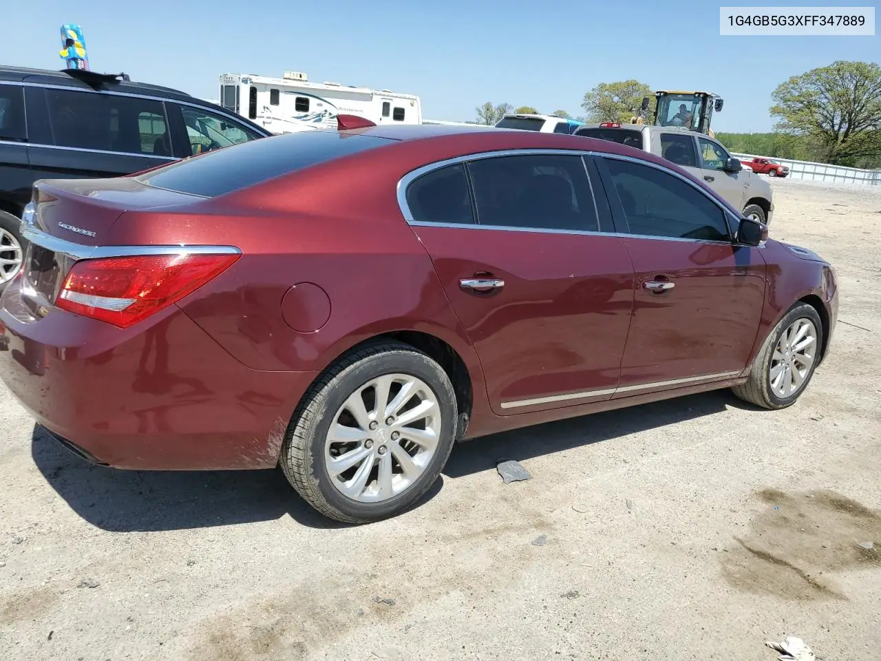 2015 Buick Lacrosse VIN: 1G4GB5G3XFF347889 Lot: 56757635