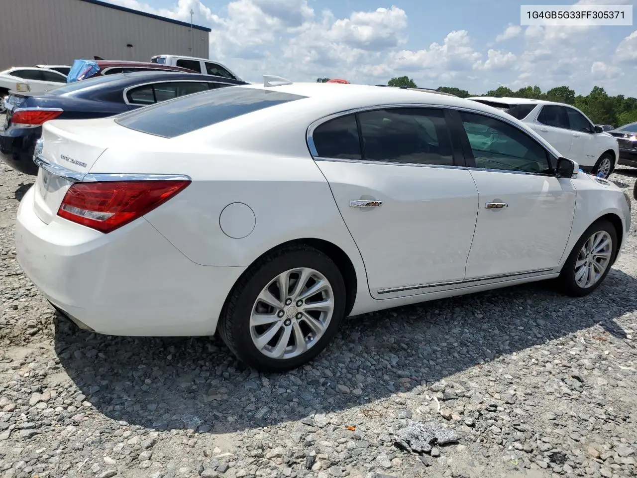 2015 Buick Lacrosse VIN: 1G4GB5G33FF305371 Lot: 56855675