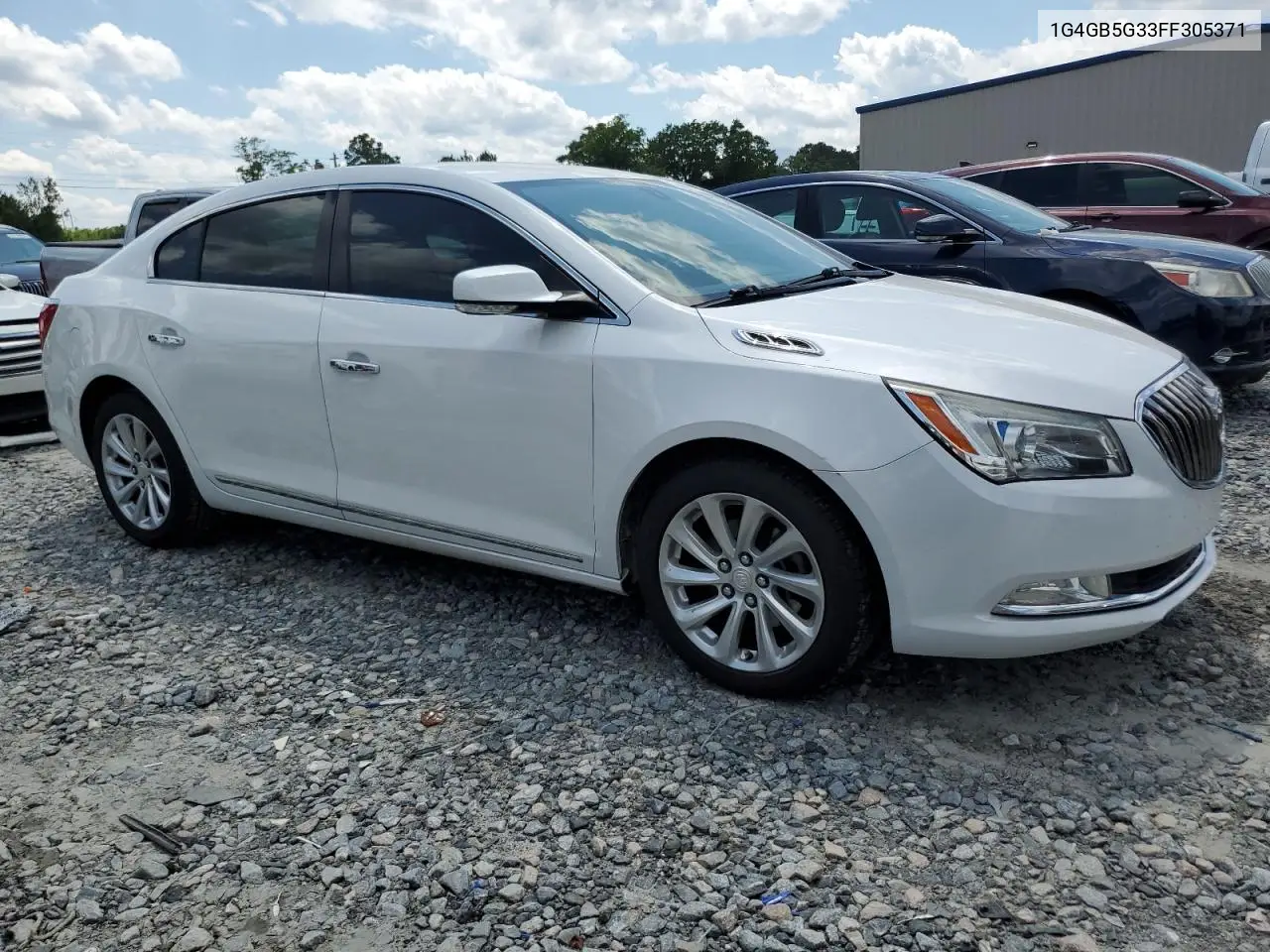 2015 Buick Lacrosse VIN: 1G4GB5G33FF305371 Lot: 56855675