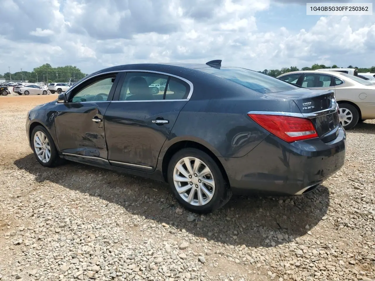 2015 Buick Lacrosse VIN: 1G4GB5G30FF250362 Lot: 62483755
