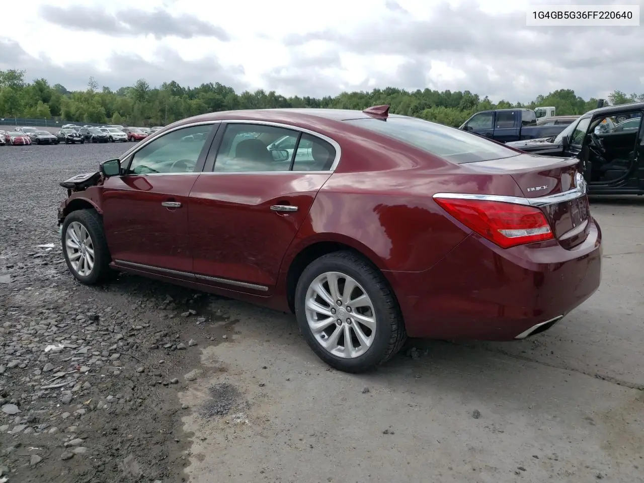 2015 Buick Lacrosse VIN: 1G4GB5G36FF220640 Lot: 62836305
