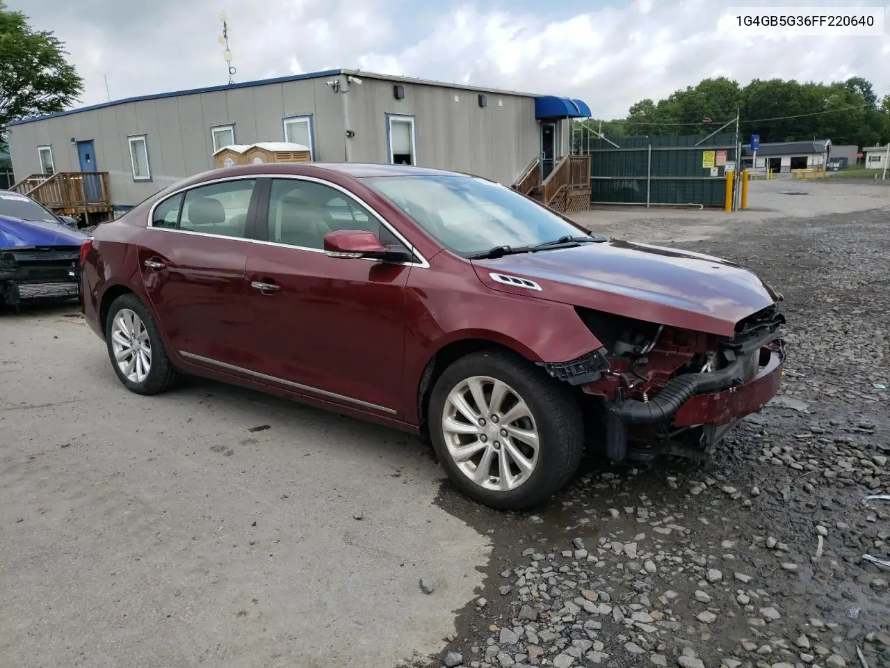 2015 Buick Lacrosse VIN: 1G4GB5G36FF220640 Lot: 62836305