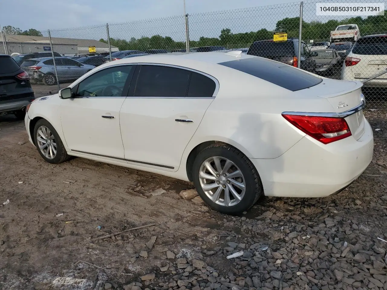 2016 Buick Lacrosse VIN: 1G4GB5G31GF217341 Lot: 56365935