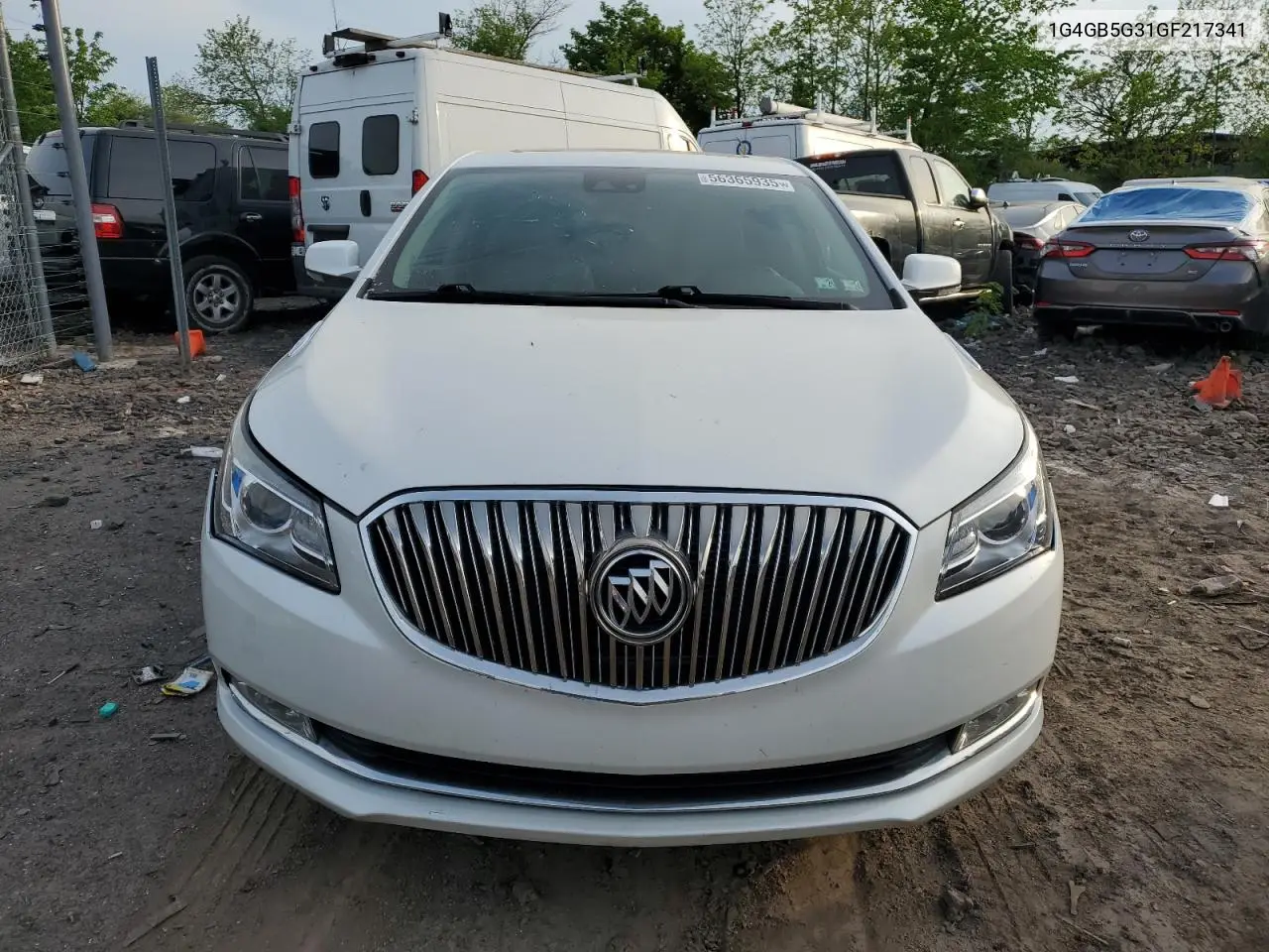 2016 Buick Lacrosse VIN: 1G4GB5G31GF217341 Lot: 56365935