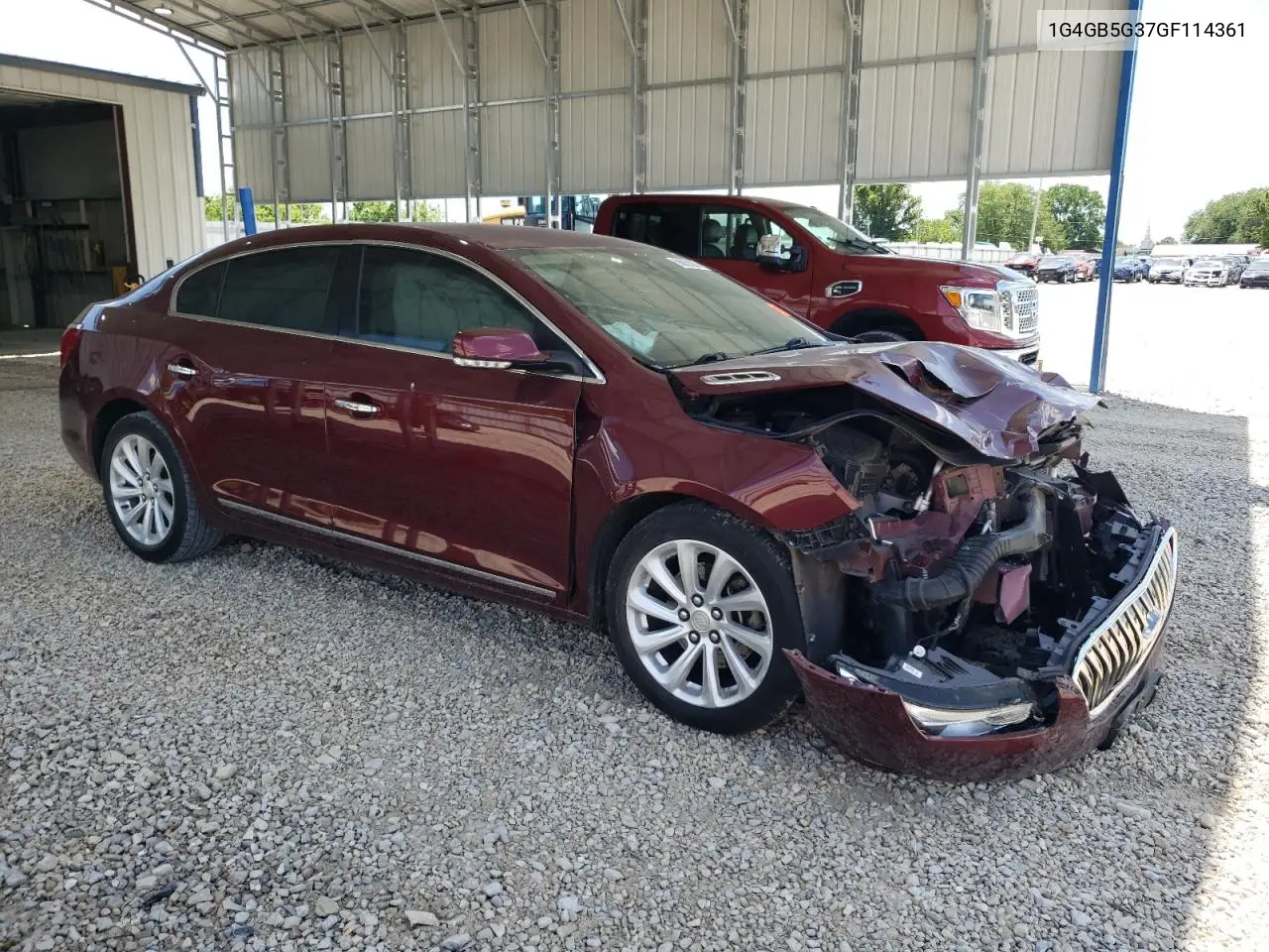 2016 Buick Lacrosse VIN: 1G4GB5G37GF114361 Lot: 56867085