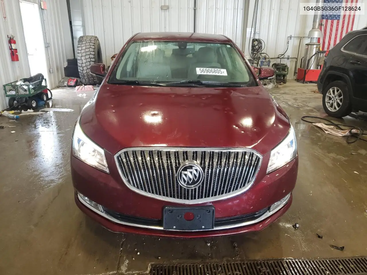 2016 Buick Lacrosse VIN: 1G4GB5G36GF128624 Lot: 56906805
