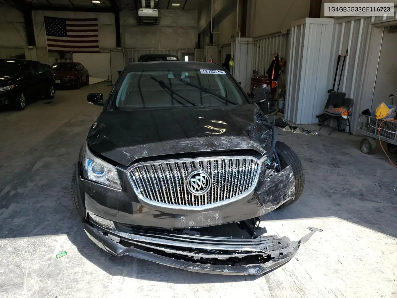 2016 Buick Lacrosse VIN: 1G4GB5G33GF116723 Lot: 62390725