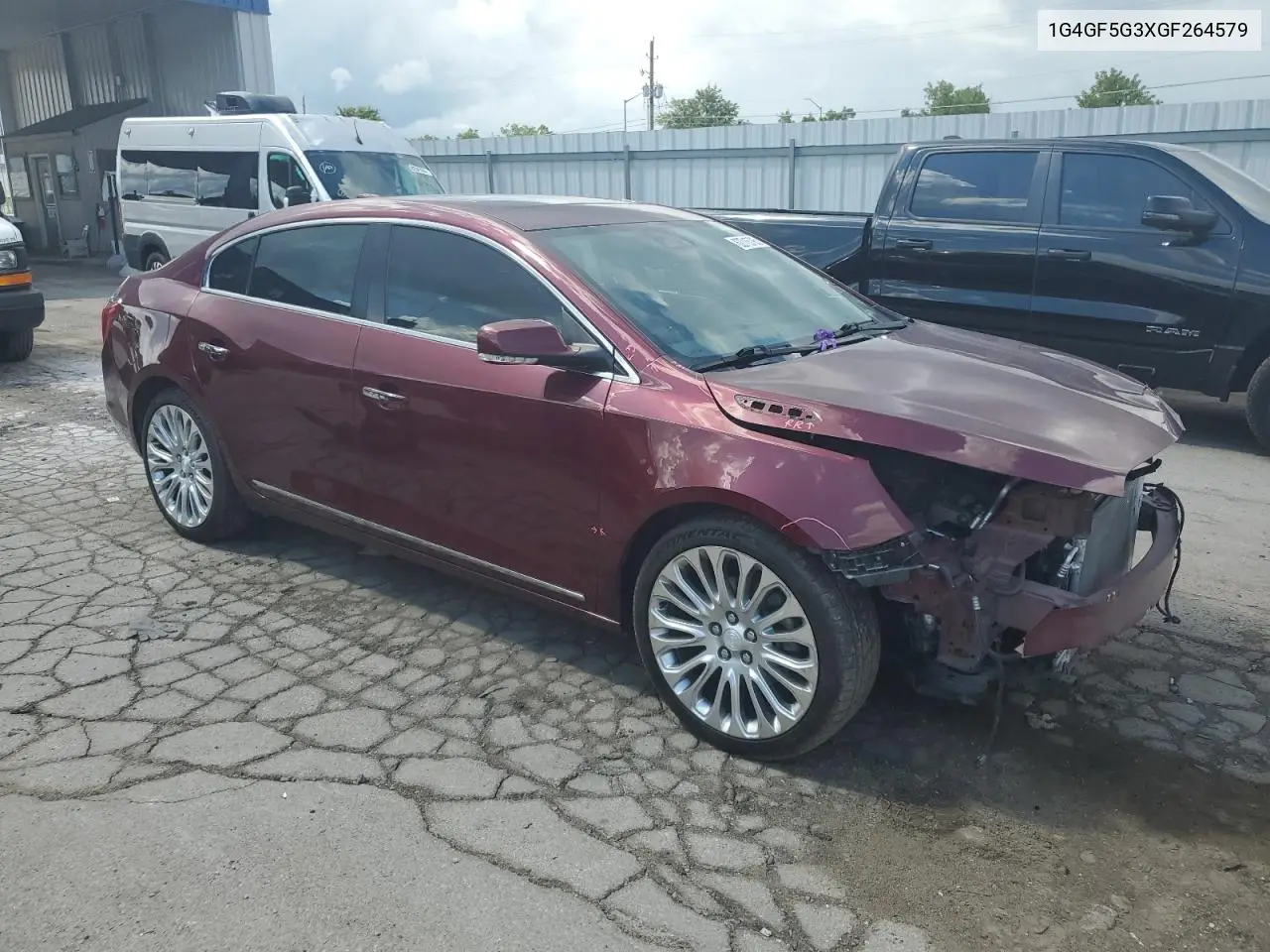 2016 Buick Lacrosse Premium VIN: 1G4GF5G3XGF264579 Lot: 62715795