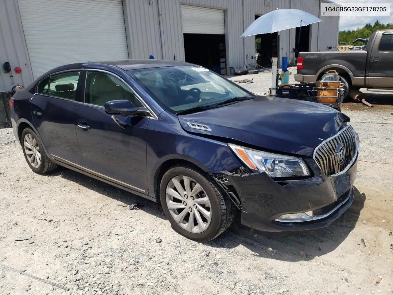 2016 Buick Lacrosse VIN: 1G4GB5G33GF178705 Lot: 62907535