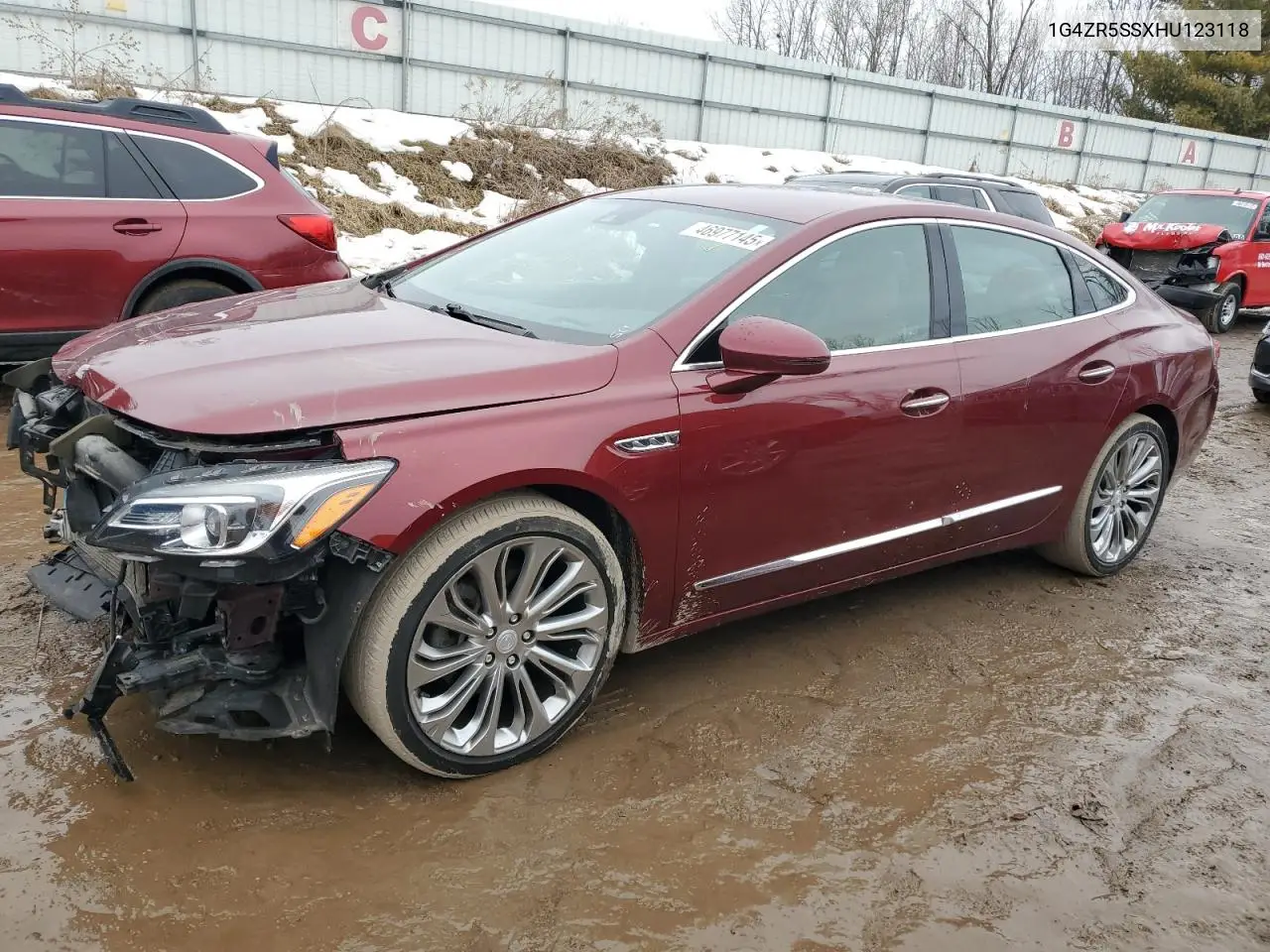 2017 Buick Lacrosse Premium VIN: 1G4ZR5SSXHU123118 Lot: 46977145