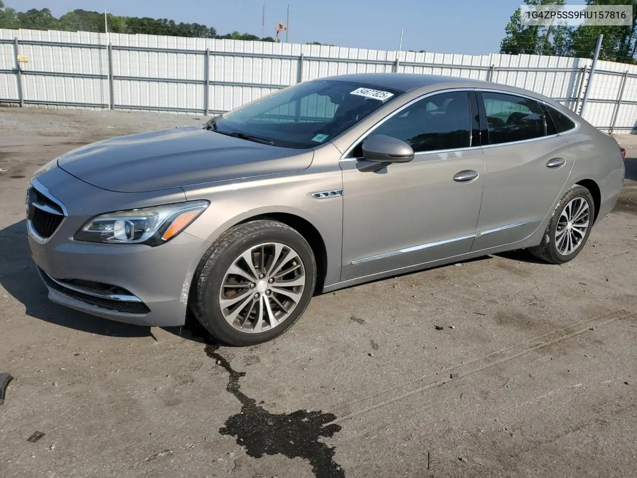 2017 Buick Lacrosse Essence VIN: 1G4ZP5SS9HU157816 Lot: 54677825