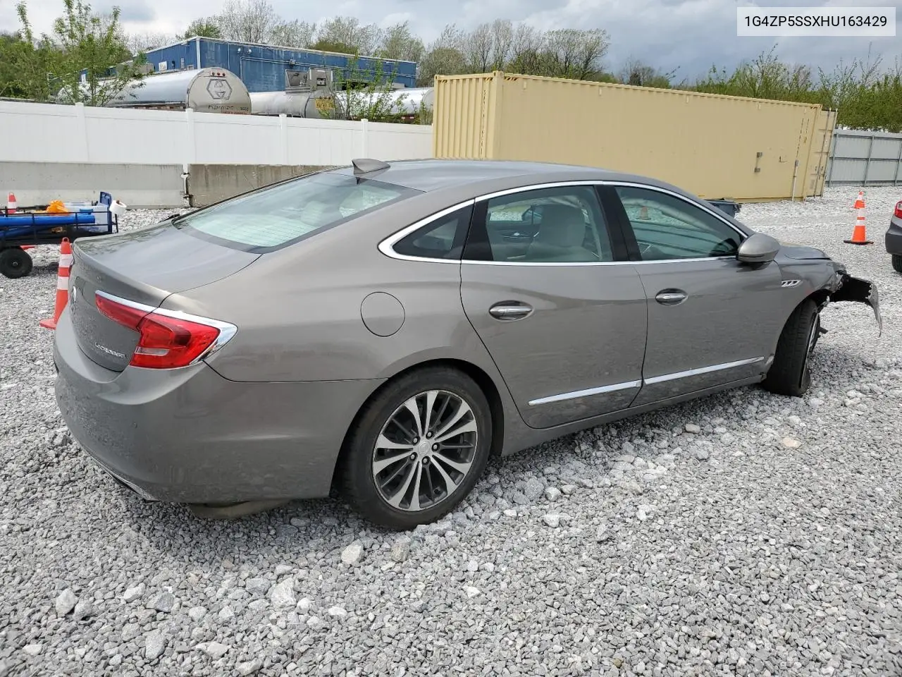 2017 Buick Lacrosse Essence VIN: 1G4ZP5SSXHU163429 Lot: 55438405