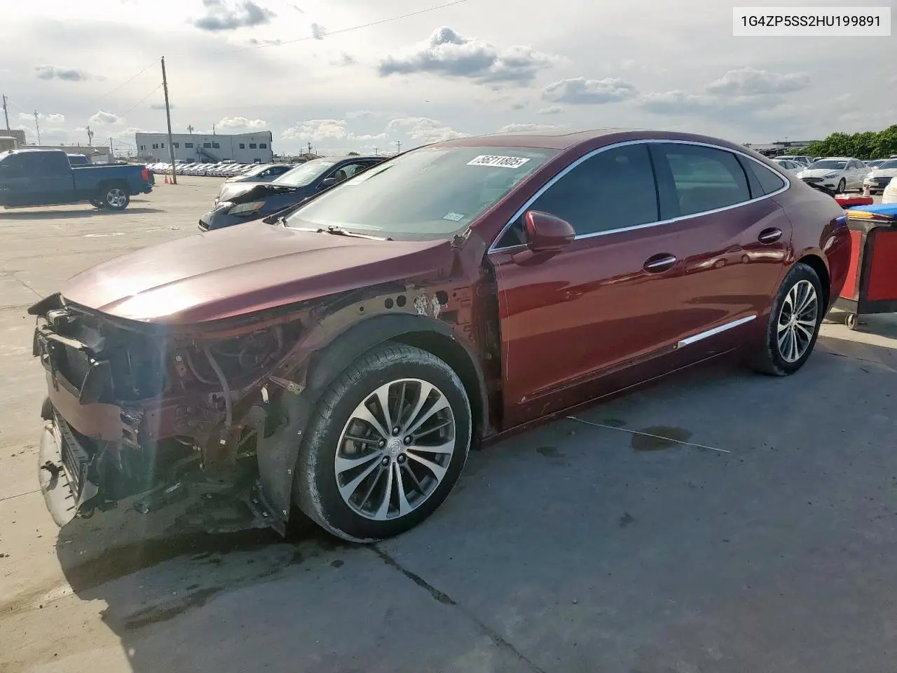 2017 Buick Lacrosse Essence VIN: 1G4ZP5SS2HU199891 Lot: 56211805