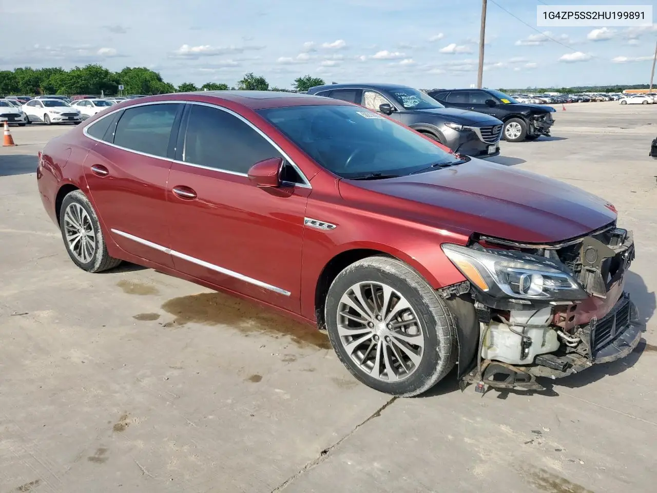 2017 Buick Lacrosse Essence VIN: 1G4ZP5SS2HU199891 Lot: 56211805