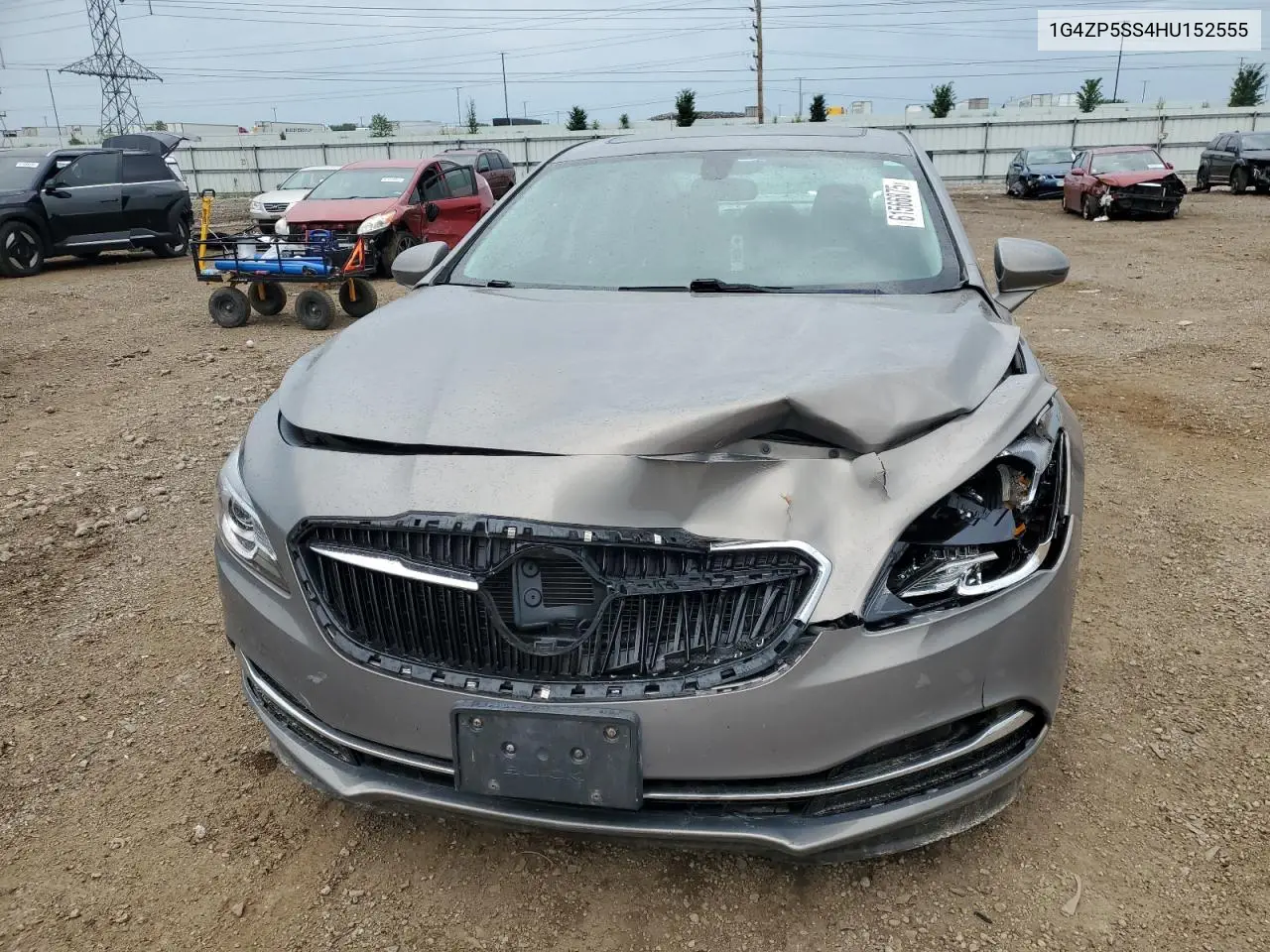 2017 Buick Lacrosse Essence VIN: 1G4ZP5SS4HU152555 Lot: 61566875