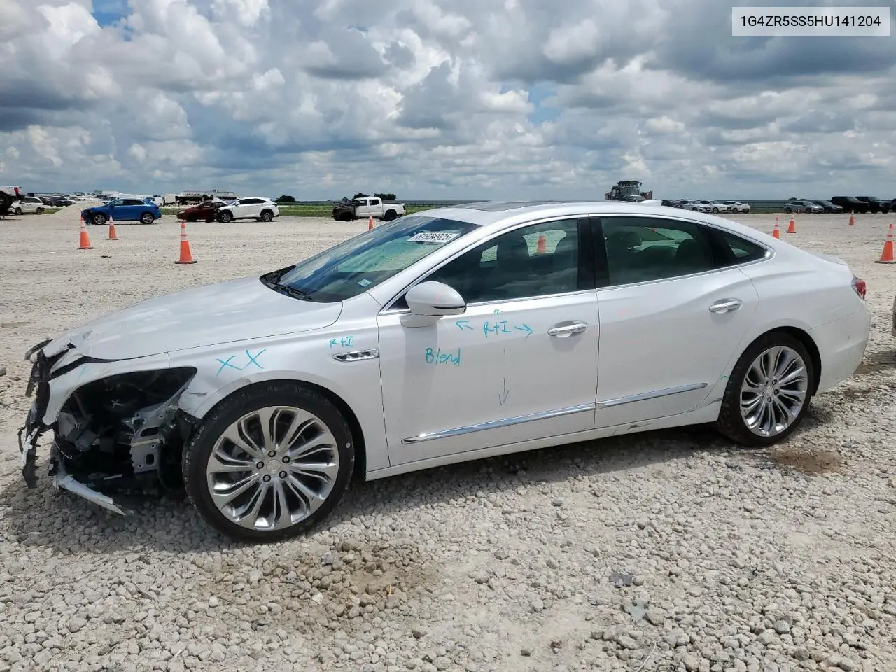 2017 Buick Lacrosse Premium VIN: 1G4ZR5SS5HU141204 Lot: 61934925