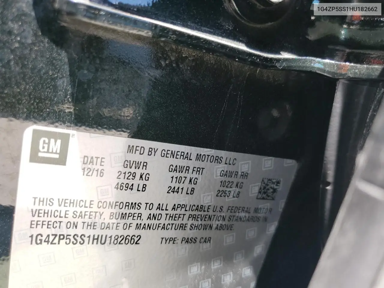 2017 Buick Lacrosse Essence VIN: 1G4ZP5SS1HU182662 Lot: 63272095