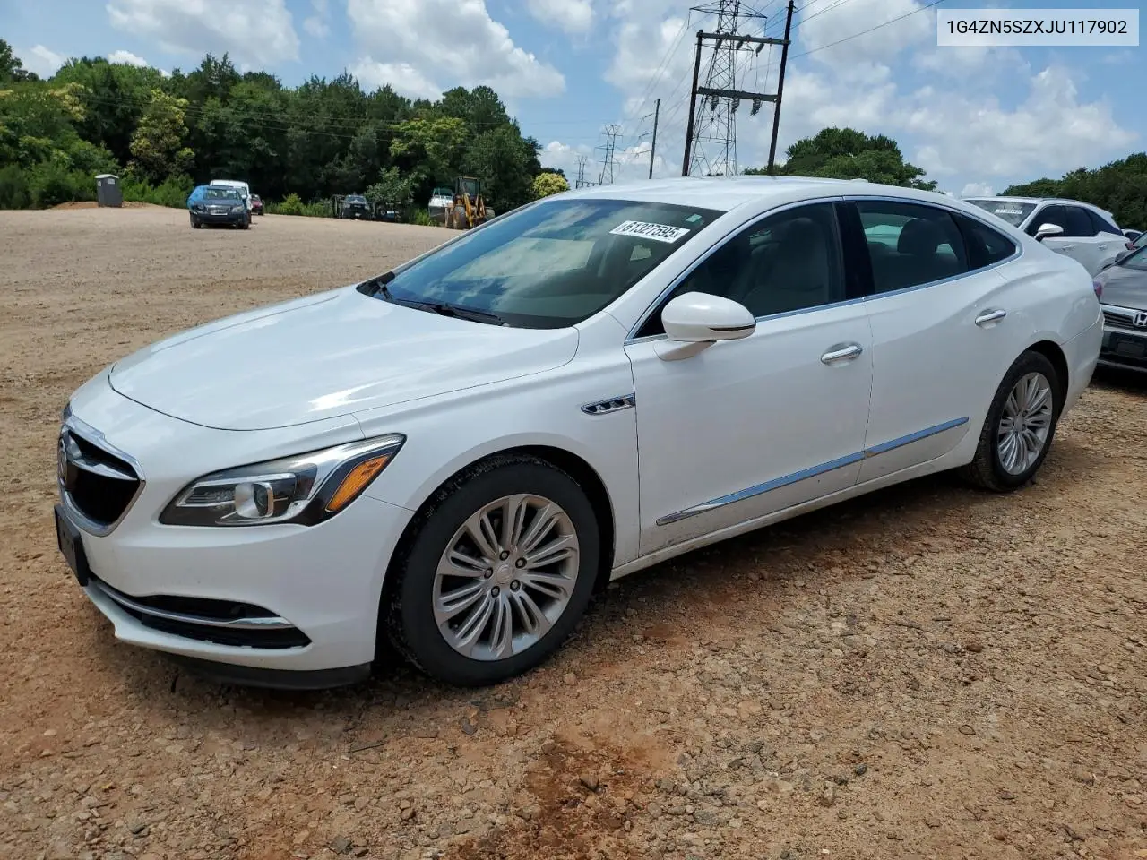 2018 Buick Lacrosse Preferred VIN: 1G4ZN5SZXJU117902 Lot: 61327595