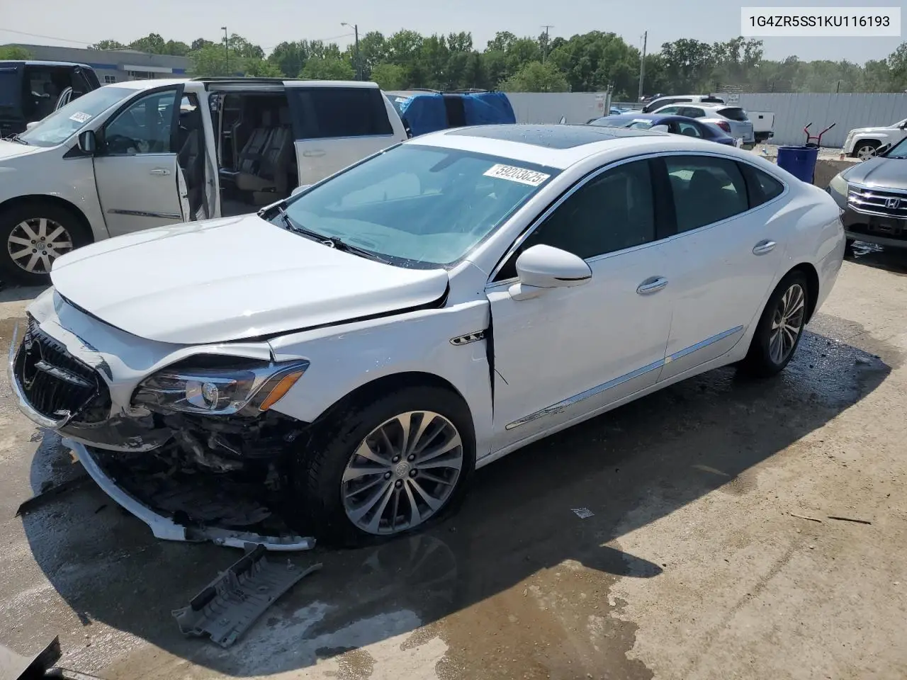 2019 Buick Lacrosse Essence VIN: 1G4ZR5SS1KU116193 Lot: 59203625