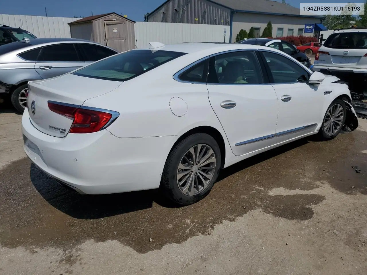2019 Buick Lacrosse Essence VIN: 1G4ZR5SS1KU116193 Lot: 59203625