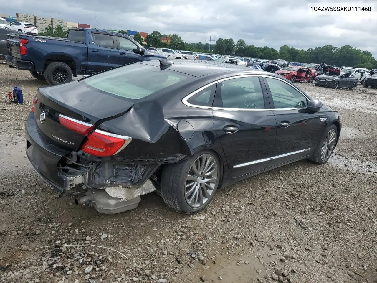 2019 Buick Lacrosse Sport Touring VIN: 1G4ZW5SSXKU111468 Lot: 60438205