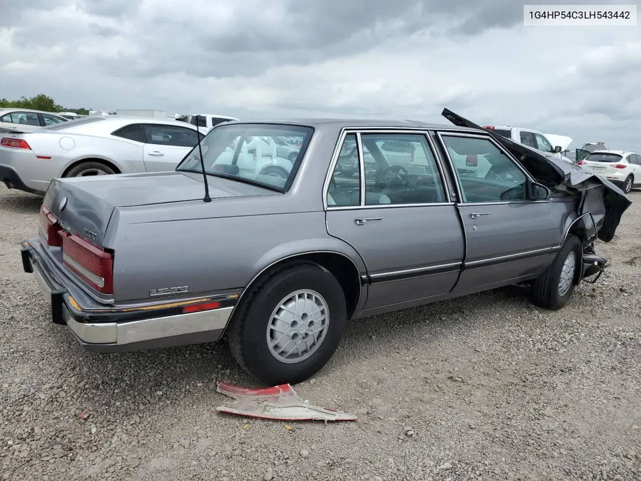 1990 Buick Lesabre Custom VIN: 1G4HP54C3LH543442 Lot: 54852335
