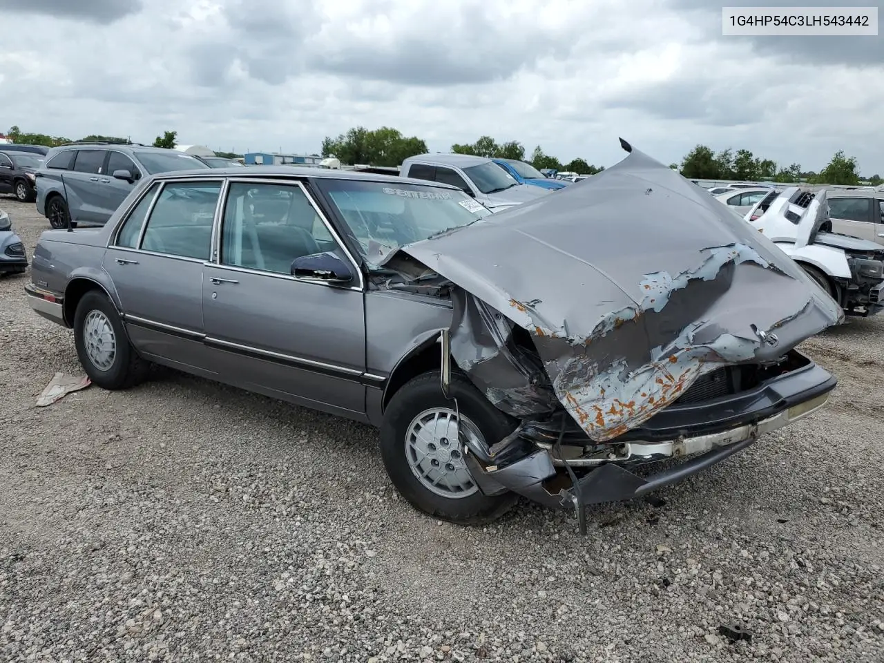 1990 Buick Lesabre Custom VIN: 1G4HP54C3LH543442 Lot: 54852335