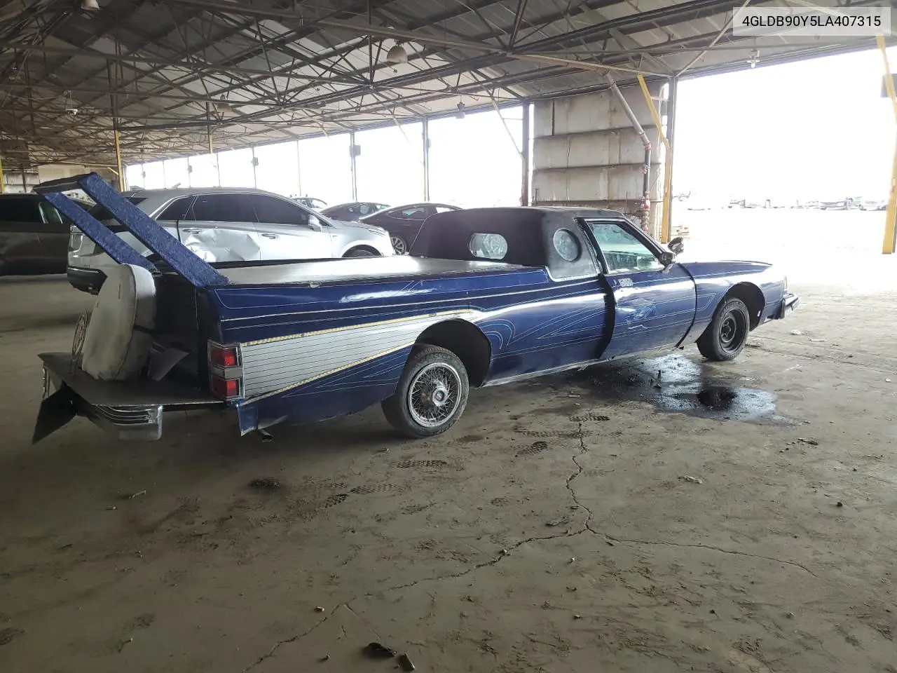 1990 Buick Lesabre Estate VIN: 4GLDB90Y5LA407315 Lot: 56589095