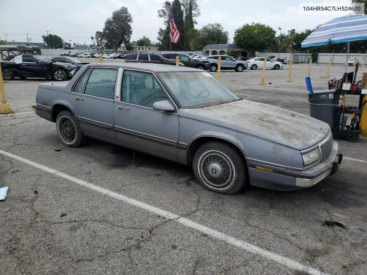 1990 Buick Lesabre Limited VIN: 1G4HR54C7LH524600 Lot: 59569895