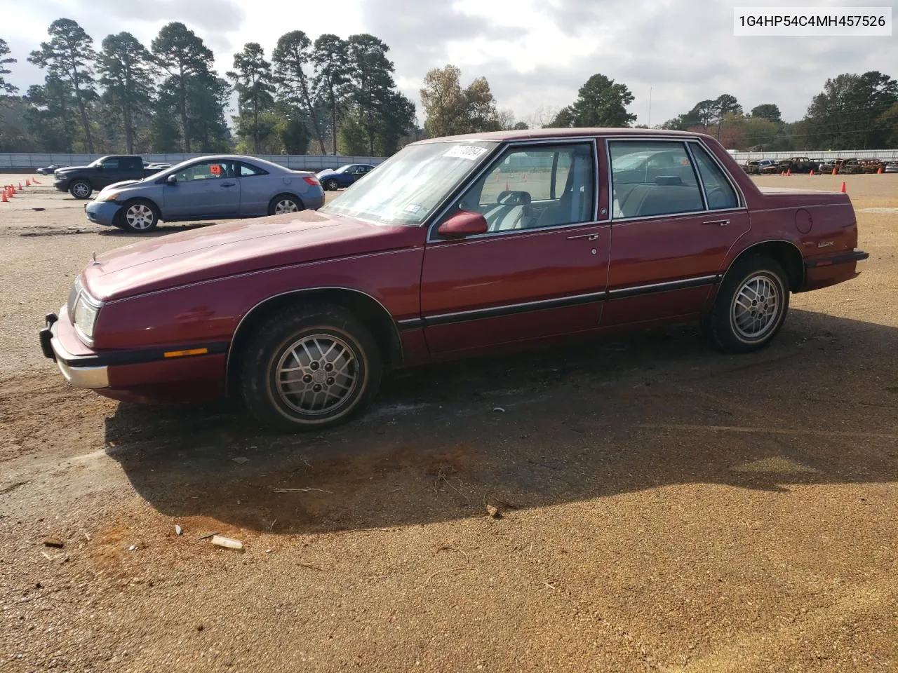 1991 Buick Lesabre Custom VIN: 1G4HP54C4MH457526 Lot: 82710054