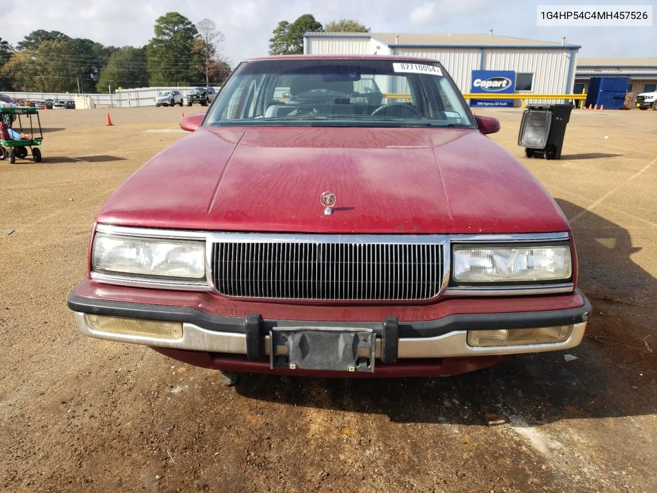 1991 Buick Lesabre Custom VIN: 1G4HP54C4MH457526 Lot: 82710054