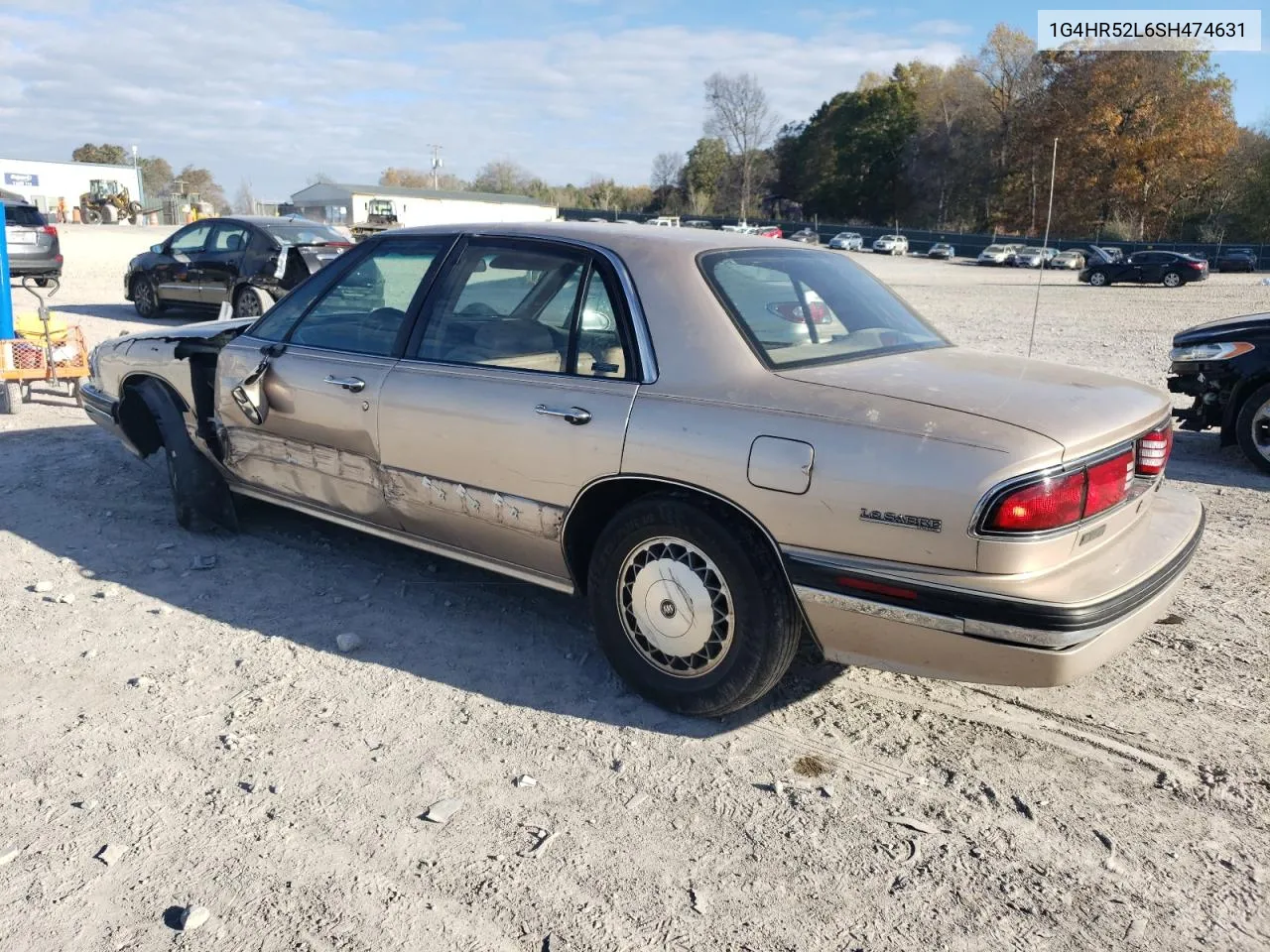 1995 Buick Lesabre Limited VIN: 1G4HR52L6SH474631 Lot: 79194594