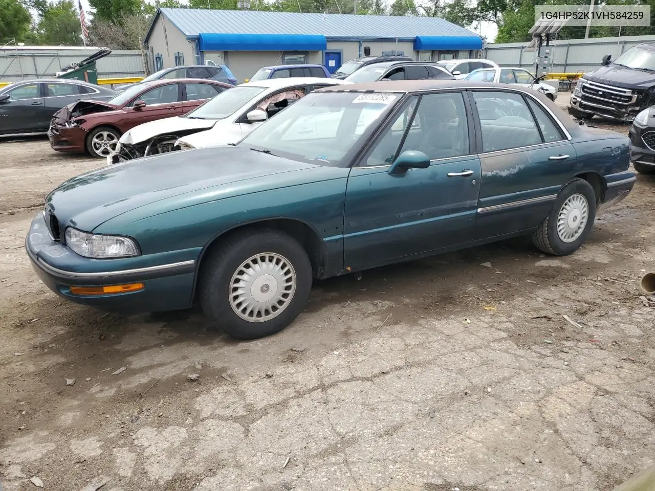 1997 Buick Lesabre Custom VIN: 1G4HP52K1VH584259 Lot: 55112285