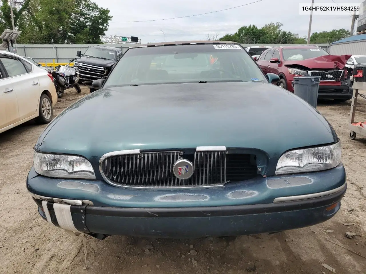 1997 Buick Lesabre Custom VIN: 1G4HP52K1VH584259 Lot: 55112285