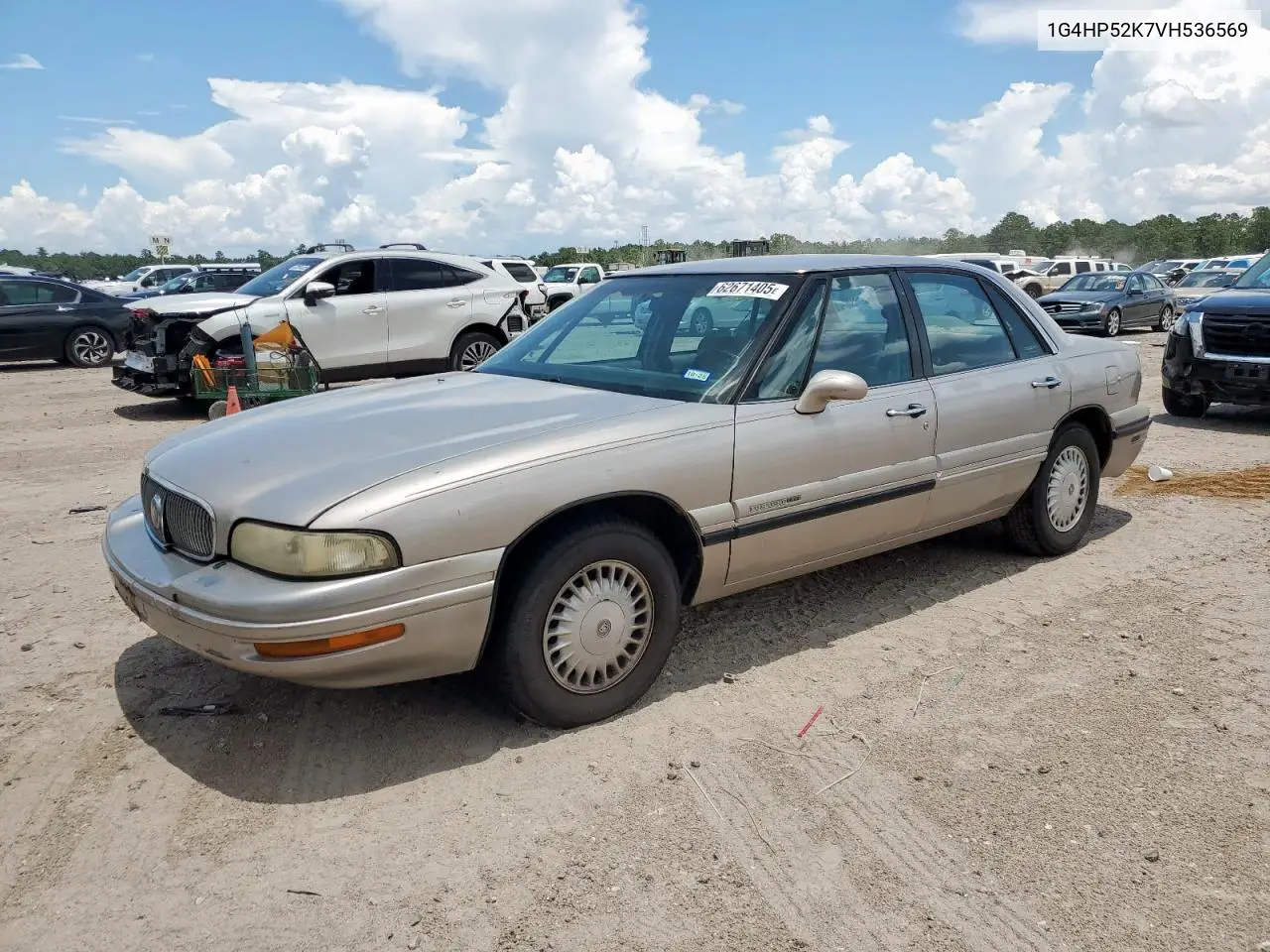 1997 Buick Lesabre Custom VIN: 1G4HP52K7VH536569 Lot: 62671405