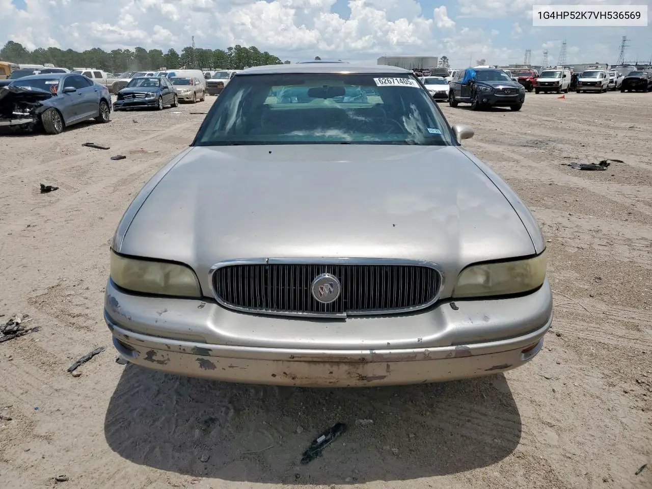 1997 Buick Lesabre Custom VIN: 1G4HP52K7VH536569 Lot: 62671405