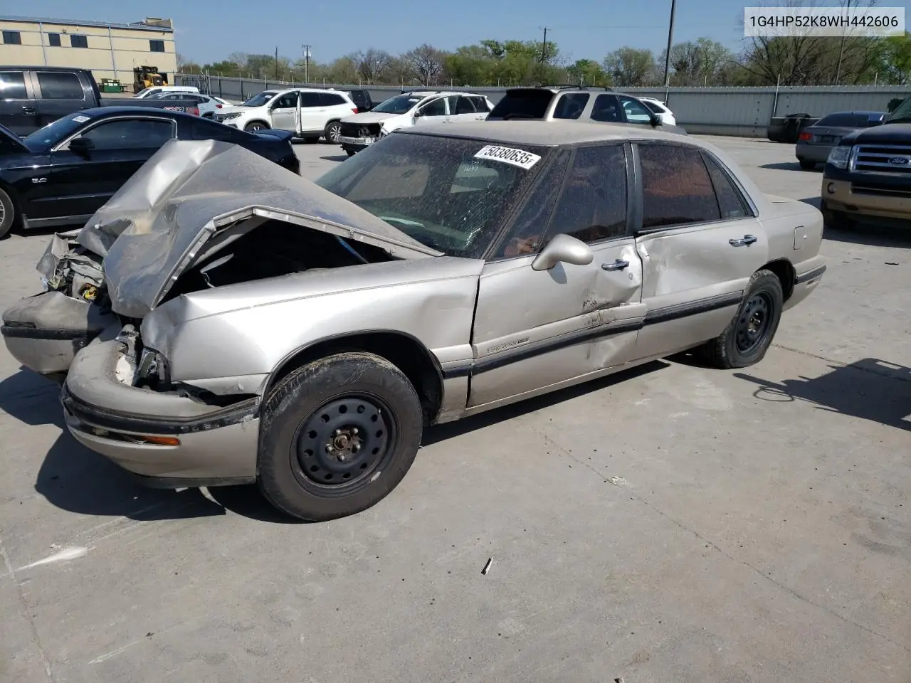 1998 Buick Lesabre Custom VIN: 1G4HP52K8WH442606 Lot: 50380635