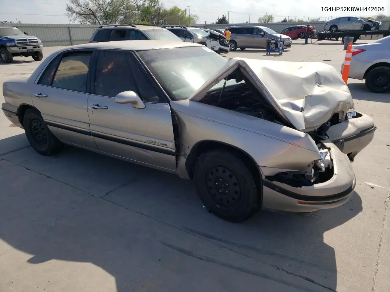 1998 Buick Lesabre Custom VIN: 1G4HP52K8WH442606 Lot: 50380635