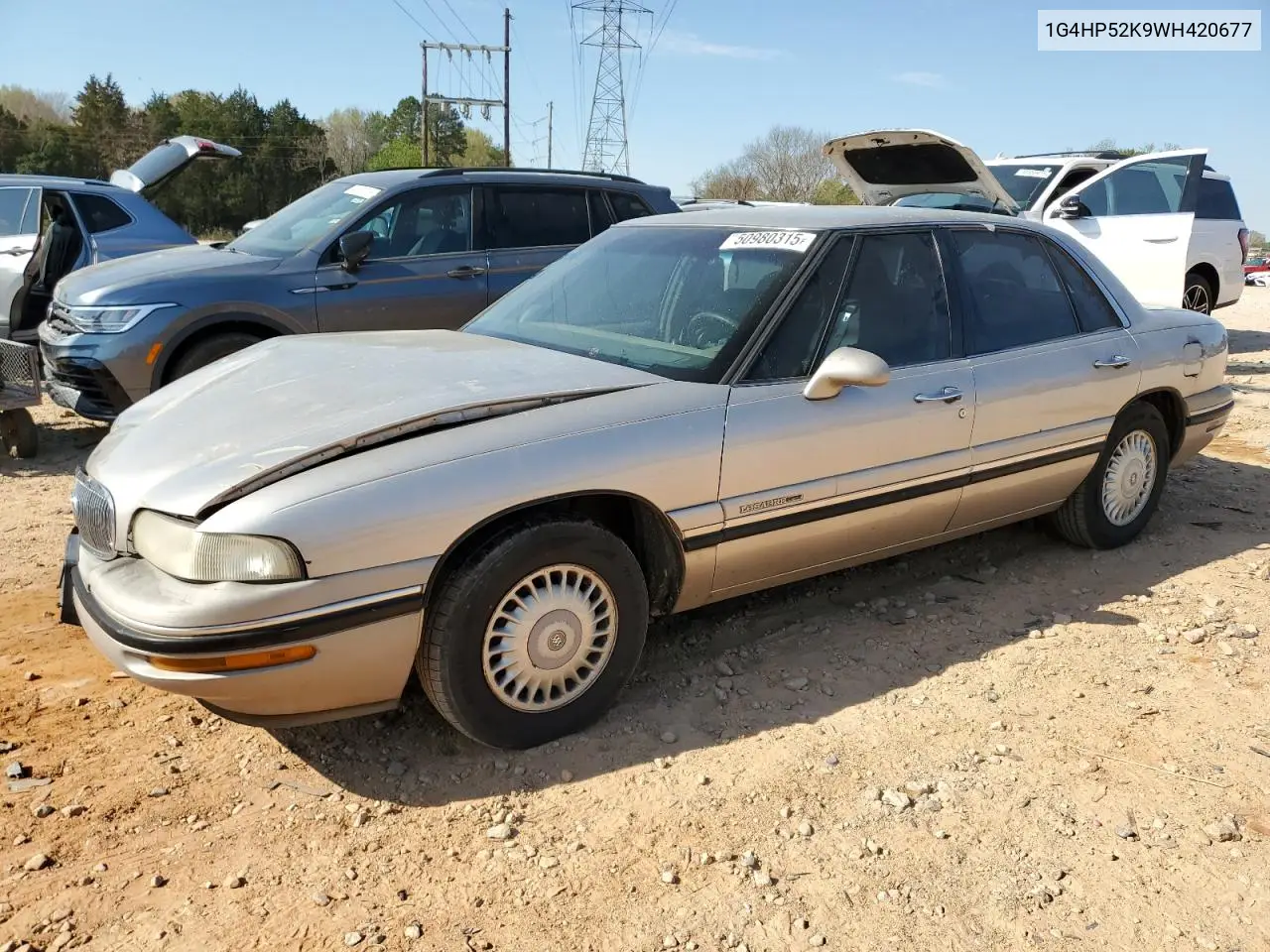 1998 Buick Lesabre Custom VIN: 1G4HP52K9WH420677 Lot: 50980315