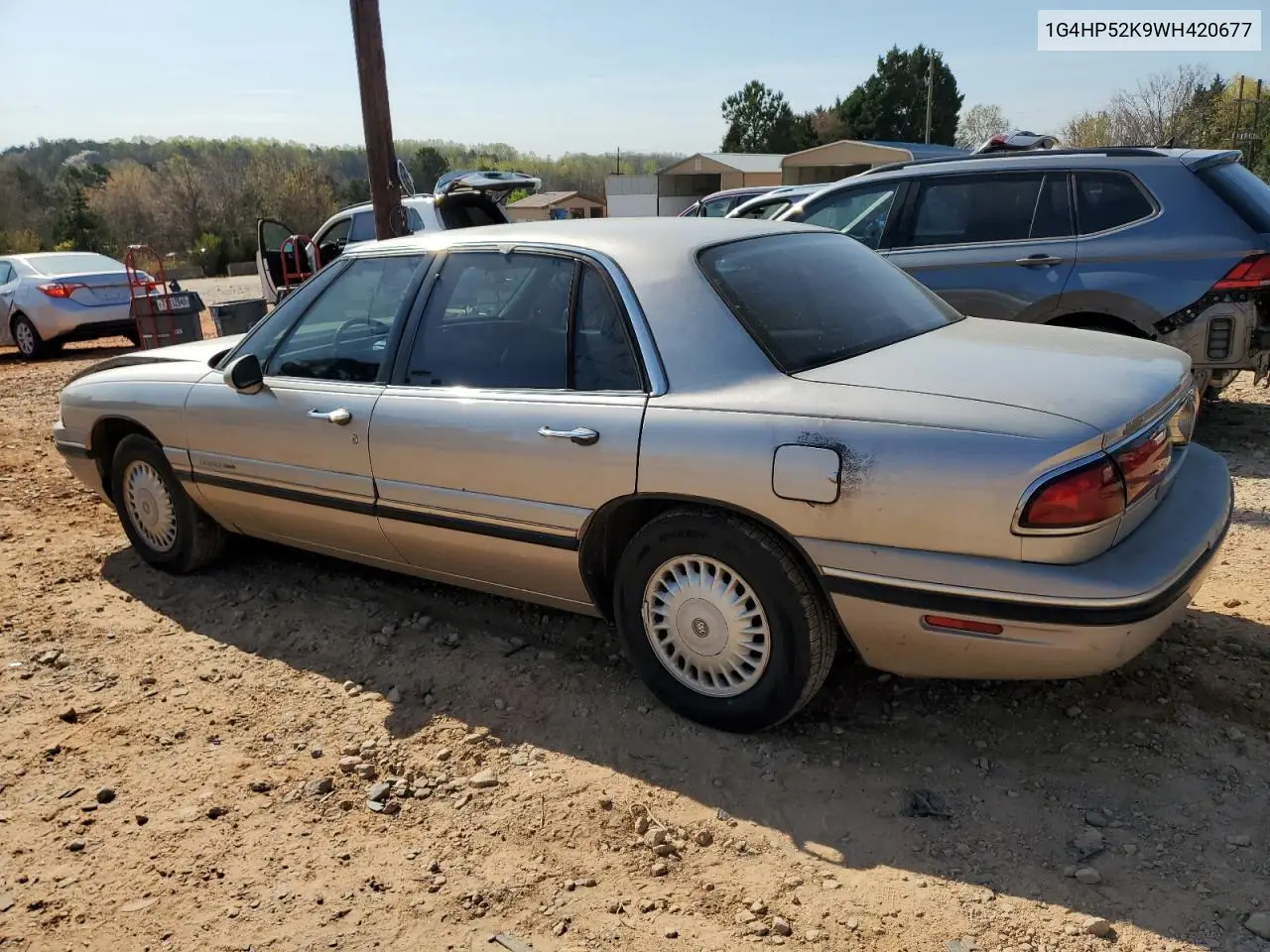 1998 Buick Lesabre Custom VIN: 1G4HP52K9WH420677 Lot: 50980315