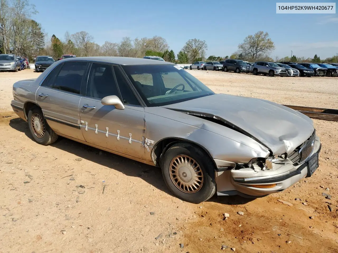 1998 Buick Lesabre Custom VIN: 1G4HP52K9WH420677 Lot: 50980315