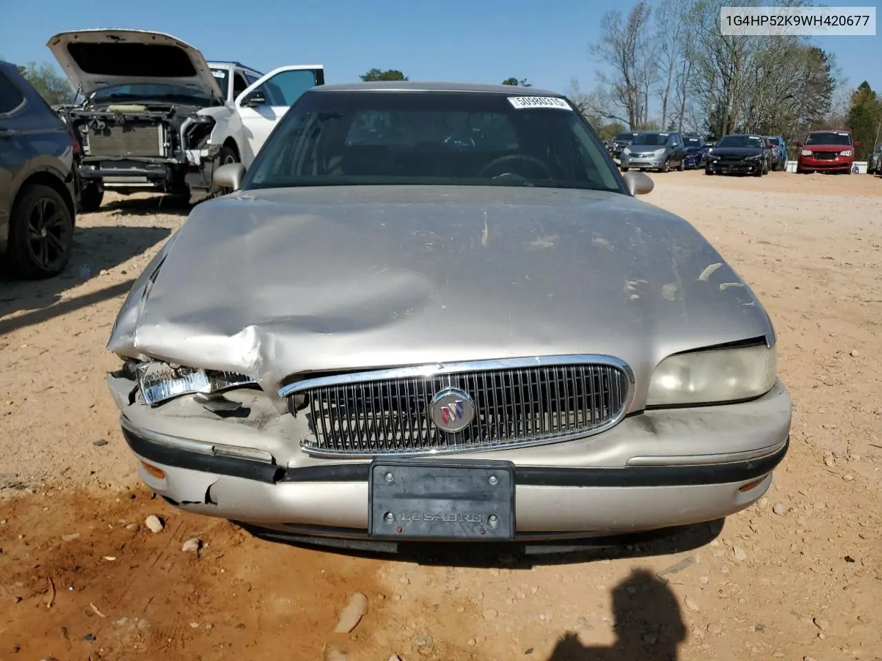 1998 Buick Lesabre Custom VIN: 1G4HP52K9WH420677 Lot: 50980315