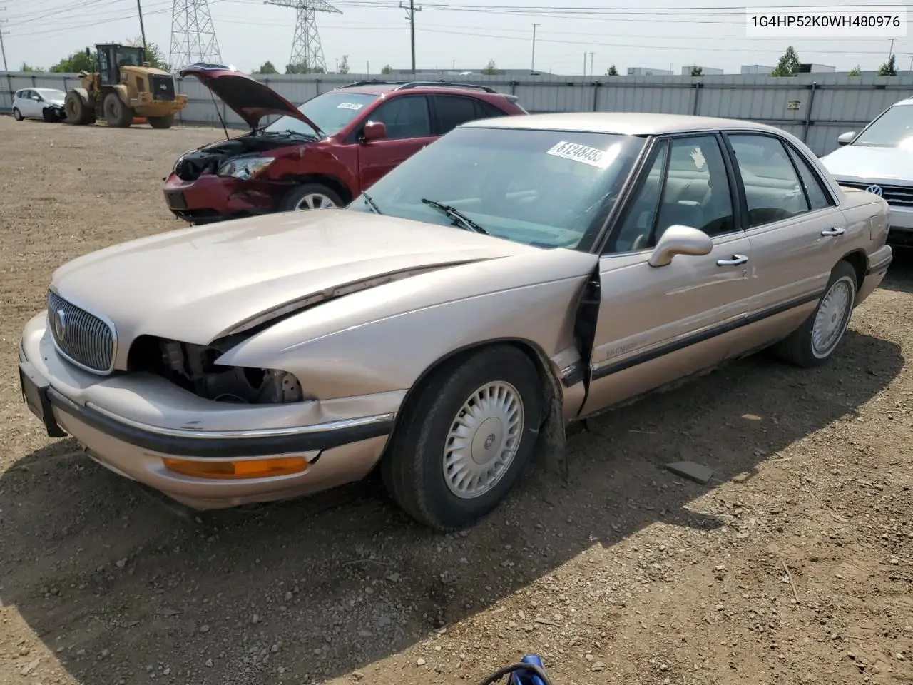 1998 Buick Lesabre Custom VIN: 1G4HP52K0WH480976 Lot: 61248455