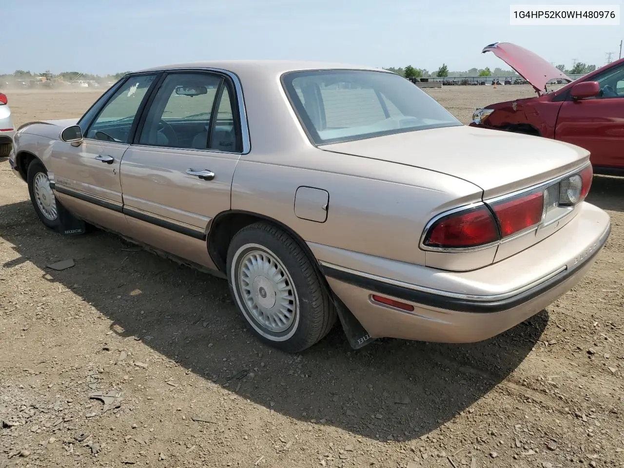 1998 Buick Lesabre Custom VIN: 1G4HP52K0WH480976 Lot: 61248455
