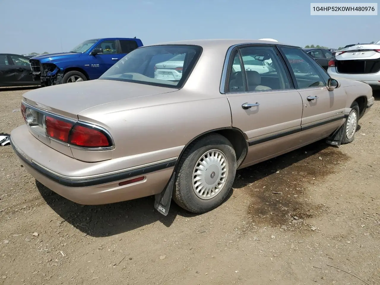 1998 Buick Lesabre Custom VIN: 1G4HP52K0WH480976 Lot: 61248455