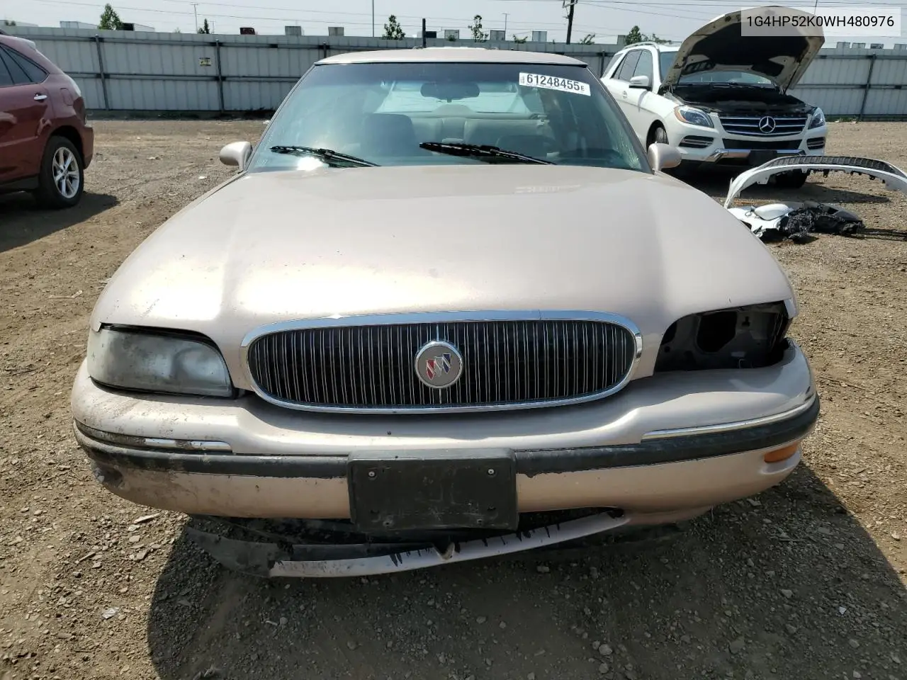1998 Buick Lesabre Custom VIN: 1G4HP52K0WH480976 Lot: 61248455