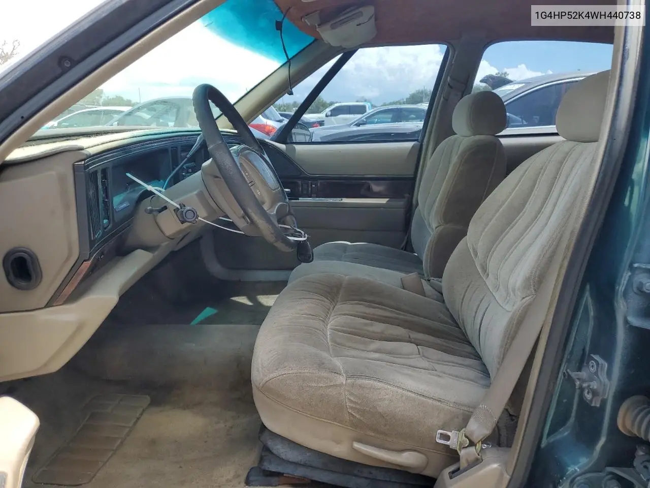 1998 Buick Lesabre Custom VIN: 1G4HP52K4WH440738 Lot: 62471495