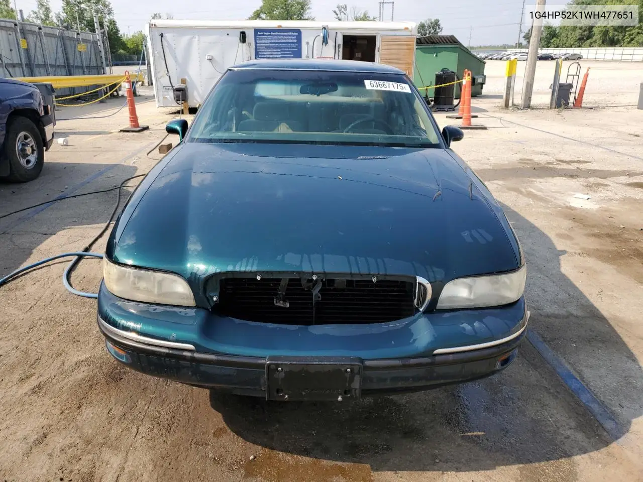 1998 Buick Lesabre Custom VIN: 1G4HP52K1WH477651 Lot: 63667175
